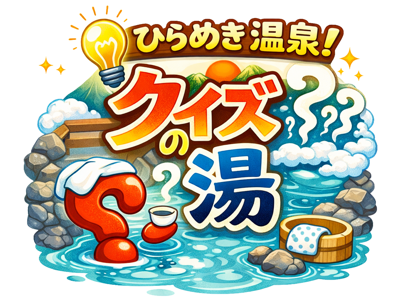 クイズの湯 ロゴ